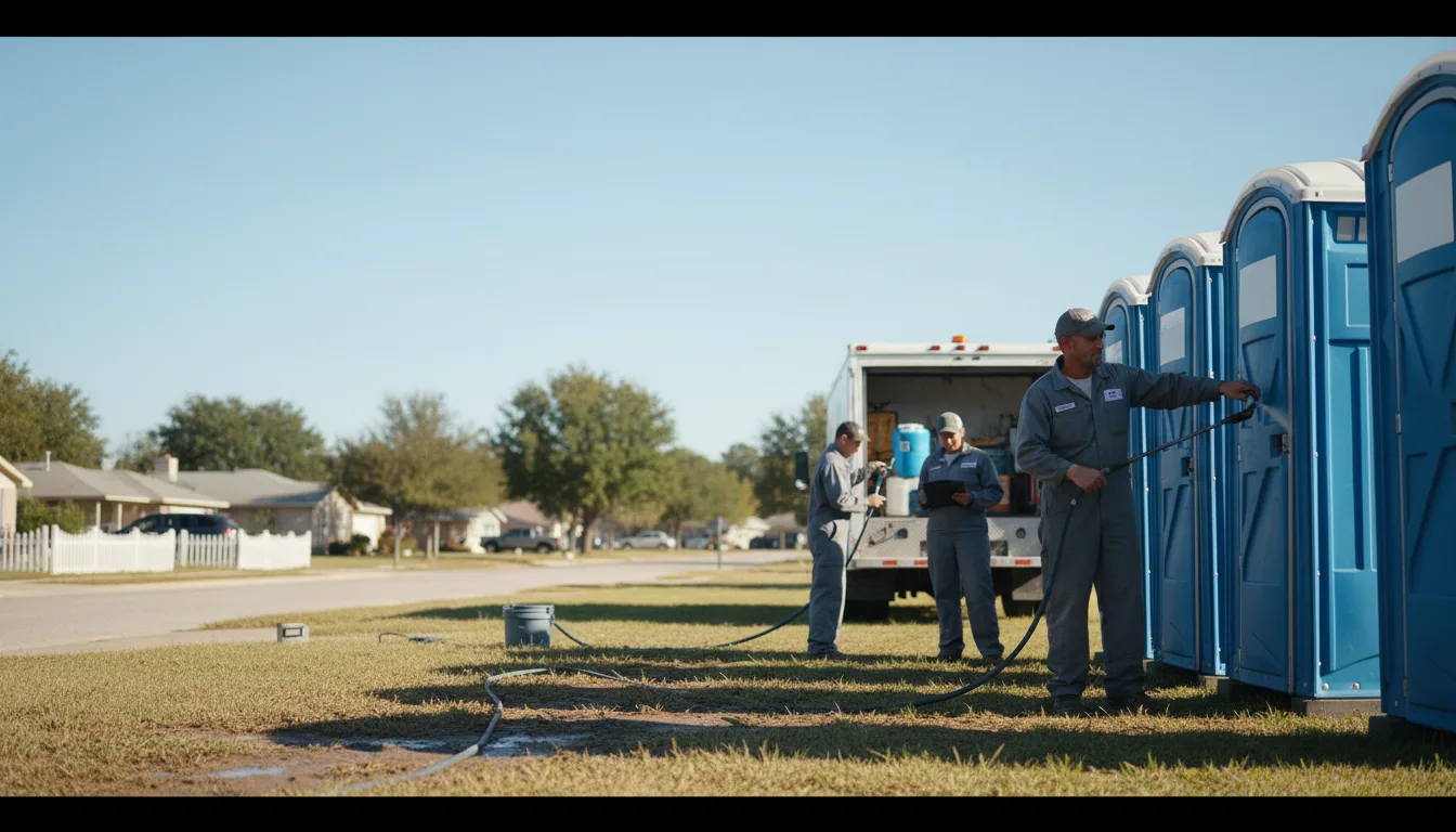 Long-Term Portable Toilet Rental in Buchtel, OH near me